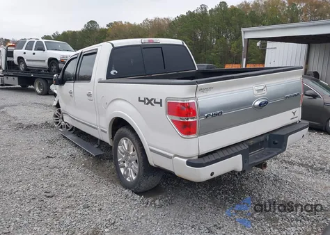 2013 Ford F-150 Platinum z USA, uszkodzony, nr VIN 1FTFW1EF9DFA34162